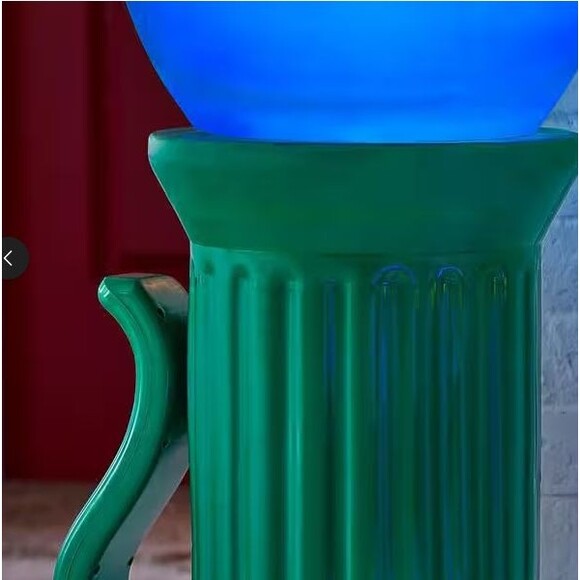 HOME ACCENTS HOLIDAYS Christmas 3 Ft Home Depot LED Jumbo Bulb BLUE - Picture 3 of 3